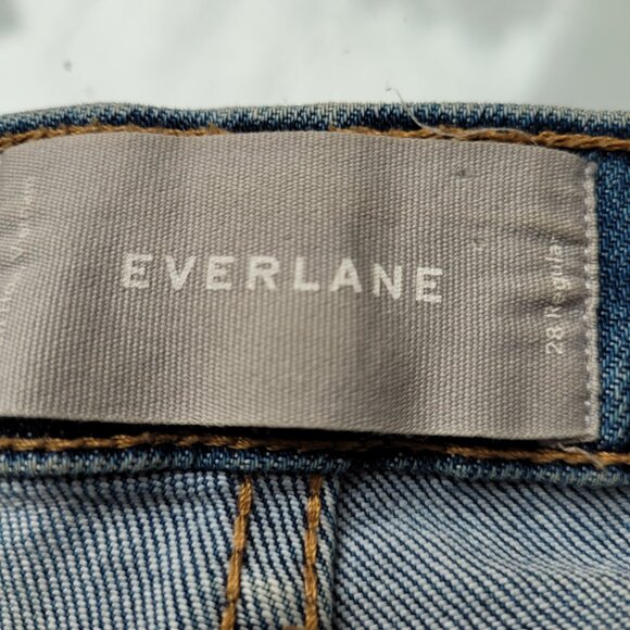 Everlane High Rise Straight Jeans RN Size 28R Women’s RN139393 - Picture 4 of 6
